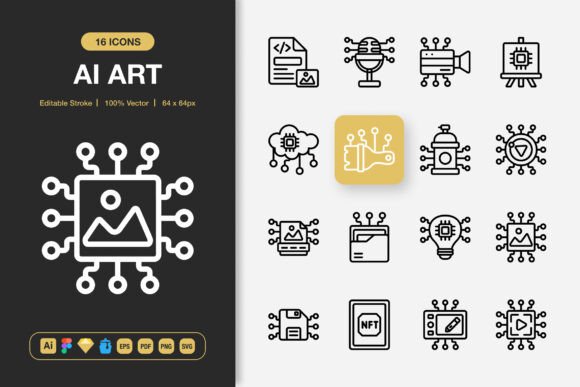 Download Ai Art Icons - Premium Resources