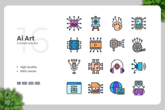 Download Ai Art Icons - Premium Resources