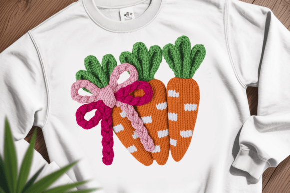 Download Easter Carrots Png, Faux Yarn Design, - Faux yarn design Collection