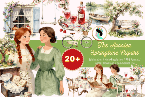 Download Spring Watercolor Clipart Bundle - Watercolor clipart bundle Collection